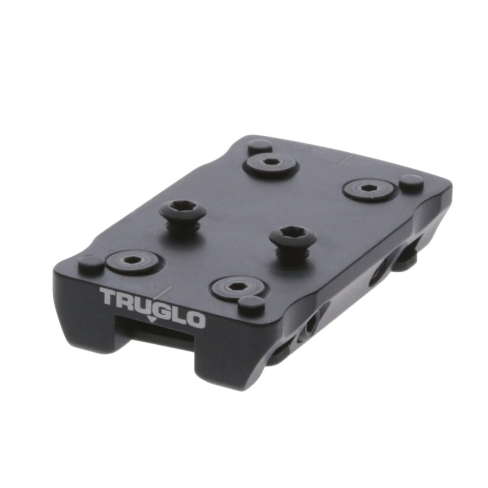 TRUGLO Shotgun Receiver Mount | Tactical Hunting Shooting Versatile Lightweight Durable Compact Dot Optic Steel Mount Plate | Hardware & Tools Included, Universal Rib Mount, 4-Post Mount