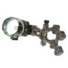 TRUGLO VEROS 5-Pin Durable Ultra-Bright Lightweight Micro-Adjustable Archery Hunting Bow Sight with Decreasing Diameter Pins Design & Large Circular Field of View, Real-Tree Camo view 1