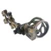TRUGLO VEROS 5-Pin Durable Ultra-Bright Lightweight Micro-Adjustable Archery Hunting Bow Sight with Decreasing Diameter Pins Design & Large Circular Field of View, Real-Tree Camo view 3