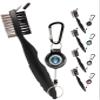 Clip Wipes Air Force Golf Brush Air Force Seal Logo (Black-Seal) view 2