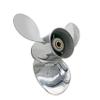 ARKDOZA Stainless Steel Propeller 9 1/4x11 for Yamaha Outboard Motor Engine 9.9-15HP RH SS Prop 9.25x11 view 1