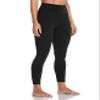 Colorfulkoala Women's High Waisted Tummy Control Workout Leggings 7/8 Length Ultra Soft Yoga Pants 25" (M, Black) view 4
