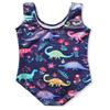 HOZIY Dinosaur Leotards for Girls Gymnastics Leotards Size 7-8 7/8 Years Old Blue view 2