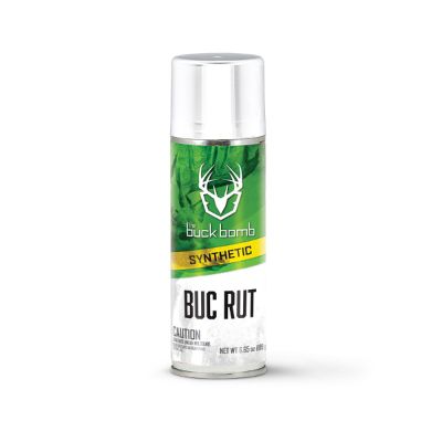 Hunters Specialties Buck Bomb Synthetic Scrape Generator Liquid w/Wicks | Deer Buck Lure Hunting Primetime Post/Pre-Rut Scent Attractant for Hunting, 4 Oz (118 ml.)
