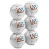 Lax Sak Soft Practice Lacrosse Balls - Same Weight & Size as a Regulation Lacrosse Balls, Great for Indoor & Outdoor Practices, Less Bounce & Minimal Rebounds - White, 6 Pack view 3