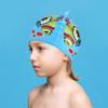 BESPORTBLE 2pcs Cartoon Silicone Swimming Caps for Boys and Girls Dog Design Dark for Boys Girls Comfortable Ear Flexible for Swimming Fun view 2