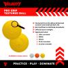 Velocity Pro Grip Lacrosse Balls - 6, 12, 18, 60 and 120 Packs - Certified for Youth, Club, High School, CLA, and College Game Play - Yellow view 4