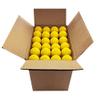 Velocity Pro Grip Lacrosse Balls - 6, 12, 18, 60 and 120 Packs - Certified for Youth, Club, High School, CLA, and College Game Play - Yellow view 1