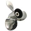 ARKDOZA 3 Blade 9.9-15HP RH SS Prop Stainless Steel Propeller 9 1/4x9 3/4 fit for Yamaha Outboards view 1