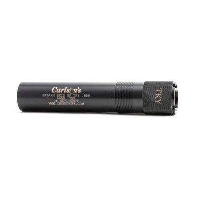 CARLSONS Choke Tubes 12 Gauge for Fabarms Exis [ Turkey | 0.650 Diameter ] Blued Steel | Extended Turkey Choke Tube | Made in USA