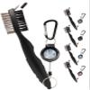 Clip Wipes Air Force Golf Brush Aim High Logo (Black-Aim High) view 2