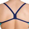 ARENA Women's Team MaxLife Swimsuit Solid Challenge Back One Piece Competition Training Bathing Suit Athletic Swimwear, Mint/Navy, US Size 22 view 3