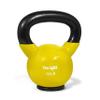Yes4All Vinyl Coated Kettlebell With Protective Rubber Base, Strength Training Kettlebells for Weightlifting, Conditioning, Strength & Core Training (12 LBS - Yellow) view 1