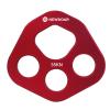 NewDoar Descender Plate 20KN Paw Rigging Plate 4 Holes Rock Climbing Gear(4 holes/20KN Red) view 1