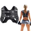 Prodigen Weighted Vest for Women and Men 12 Lbs with Reflective Stripe and Double Adjustable Buckle Straps Weight Vests for Strength Training, Jogging, Cardio, Weight Loss, Muscle Building, Black view 1