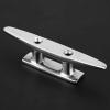 4 Inch Boat Cleat, Stainless Steel Boat Dock Cleats Marine Grade Mooring Cleats Deck Rope Cleat Boat Cleat for Marine Yacht, Cleats for Rope view 4