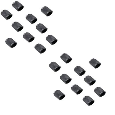 AB Tools Schrader Dust Caps Wheel Tyre Car Bike Cycle Cover Vehicle SV Valve Cap x 20