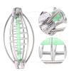 Vbest life 10PCS Fishing Bait Cage Stainless Steel Spring Fishing Feeder Bait Thrower with Pendant Bead, Size S/M/L/XL Available(L 20g) view 3