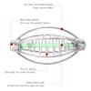 Vbest life 10PCS Fishing Bait Cage Stainless Steel Spring Fishing Feeder Bait Thrower with Pendant Bead, Size S/M/L/XL Available(L 20g) view 4