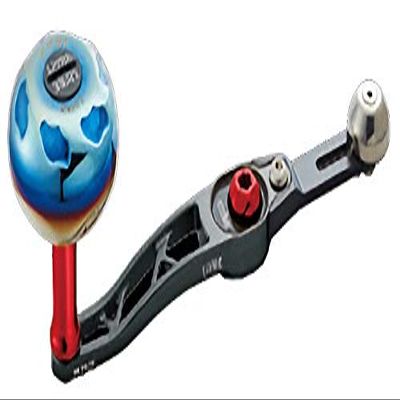 Livre 7297 SB 70-75 Daiwa Left Roll Gunmetal + Red
