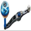Livre 7288 SB 70-75 Daiwa Right Roll Gunmetal + Blue view 1