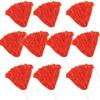 Anderson's Premium Orange School Spirit Shakers, Cheerleader Pom Poms, Sports Fan, Football, Basketball, Homecoming, Squad, Team, Party, Dance Club, Performance, Competition, Celebration Pack of 10 view 3