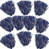 Anderson's Premium Royal Blue and Gray School Spirit Shakers, Cheerleader Pom Poms, Sports Fan, Football, Basketball, Homecoming, Squad, Team, Party, Dance Club, Performance, Celebration Pack of 10 view 3