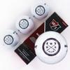 Custom Wedding Golf Balls, Initials, Sleeve of 3 Personalized Golf Balls for Men, Wilson Staff Elite view 1
