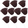 Anderson's Premium Maroon School Spirit Shakers, Cheerleader Pom Poms, Sports Fan, Football, Basketball, Homecoming, Squad, Team, Party, Dance Club, Performance, Competition, Celebration Pack of 10 view 3