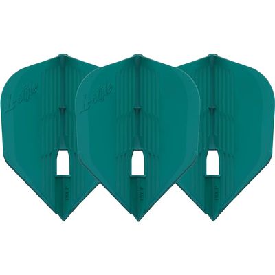 LSTYLE Dart Flights - L3 PRO KAMI Shape - Green | Set of 3 | for Soft & Steel Tip Darts