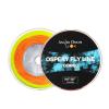 ANGLER DREAM WF3F Fly Line with Welded Loop Fishing Line Combo Weight Forward Fishing Line with Braided Backing Tapered Leader Preload Line(Orange 100F Fly Line)