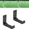 Hockey Sticks Wall Mount Bracket, Hockey Sticks Bracket, Hockey Stick Rack Holder, Foldable Wall Mount Headphones Holder Wall Mounts for Home & Office, Perfect for Display & Storage - No Stick, 2Pcs view 2