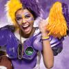 Anderson's Premium Purple School Spirit Shakers, Cheerleader Pom Poms, Sports Fan, Football, Basketball, Homecoming, Squad, Team, Party, Dance Club, Performance, Competition, Celebration Pack of 10 view 4