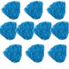 Anderson's Premium Columbia Blue School Spirit Shakers, Cheerleader Pom Poms, Sports Fan, Football, Basketball, Homecoming, Squad, Team, Party, Dance Club, Performance, Celebration Pack of 10 view 3