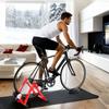 Sportneer Bike Trainer - Magnetic Stationary Bike Stand for 26-28" & 700C Wheels - Adjustable 6 Level Resistance Bike Trainer Stand for Indoor Riding with Quick Release Lever & Front Wheel Riser Block view 2