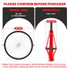 Sportneer Bike Trainer - Magnetic Stationary Bike Stand for 26-28" & 700C Wheels - Adjustable 6 Level Resistance Bike Trainer Stand for Indoor Riding with Quick Release Lever & Front Wheel Riser Block view 3