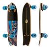 Flow Surf Skates Cruiser - 29"x10" 7-Ply North American Maple Deck, Carving Truck, Fully Assembled, Supports up to 275 lbs for Surf-Like Carving view 1