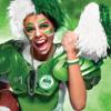 Anderson's Premium Kelly Green School Spirit Shakers, Cheerleader Pom Poms, Sports Fan, Football, Basketball, Homecoming, Squad, Team, Party, Dance Club, Performance, Celebration Pack of 10 view 4