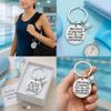 Sportybella Swim Charm Keychain, Inspirational Believe In Yourself & You Will Be Unstoppable Jewelry, Swim Gifts For Swimmers & Swim Teams view 2
