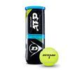 Dunlop Sports ATP Championship Tennis Balls, Extra Duty, 6 x 3-Ball cans, Yellow, 6-can Pack view 2