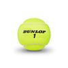 Dunlop Sports ATP Championship Tennis Balls, Extra Duty, 6 x 3-Ball cans, Yellow, 6-can Pack view 4