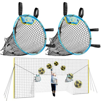 Open Goaaal Soccer Goal - Junior Size - 3-in-1 Training Rebounder Net - Backyard Soccer Net with Backstop - Weather-Resistant Backstop for All Seasons