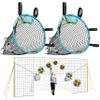 Open Goaaal Soccer Goal - Junior Size - 3-in-1 Training Rebounder Net - Backyard Soccer Net with Backstop - Weather-Resistant Backstop for All Seasons view 1