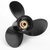 10 3/8 x 13 (10 Spline Tooth) OEM Parts No.48-19640A40 Upgrade Aluminum Boat Propeller Compatible with Mercury Outboard Motors 9.9/15/18/20/25HP, Rh view 1