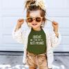 Cousins Make The Best Friend T-Shirt for Baby and Toddler Girls Fun Family Outfits Military Green Shirt view 4