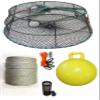 KUFA Sports Tower Style Vinyl Coated Prawn Trap with Prawn Trap Accessory Combo (CT78+PHL5+HA2) view 1