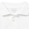 The Children's Place Baby Boys and Toddler Boys Long Sleeve Pique Polo, White, 6-9 MONTHS view 2