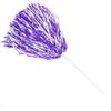 Anderson's Premium Light Purple and White School Spirit Shakers, Cheerleader Pom Poms, Sports Fan, Football, Basketball, Homecoming, Squad, Team, Party, Dance Club, Celebration Pack of 10 view 1