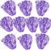 Anderson's Premium Light Purple and White School Spirit Shakers, Cheerleader Pom Poms, Sports Fan, Football, Basketball, Homecoming, Squad, Team, Party, Dance Club, Celebration Pack of 10 view 3