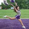 Anderson's Premium Light Purple and White School Spirit Shakers, Cheerleader Pom Poms, Sports Fan, Football, Basketball, Homecoming, Squad, Team, Party, Dance Club, Celebration Pack of 10 view 4